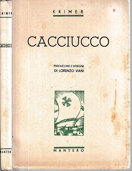 LN- CACCIUCCO - KRIMER VIANI - MANTERO --- 1938 - B - XDS11