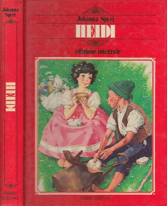 LB- HEIDI EDIZIONE INTEGRALE - JOHANNA SPYRI MARAJA - FABBRI --- 1985- C- ZDS630