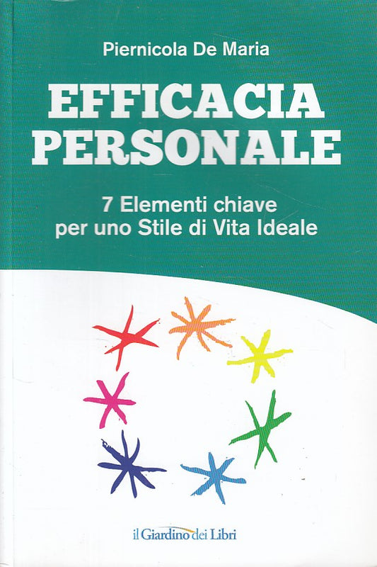 LS- EFFICACIA PERSONALE- DE MARIA - GIARDINO LIBRI -- 1a ED. - 2012 - B - YDS425