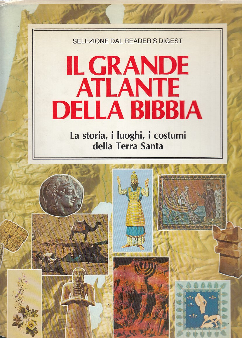 LZ- IL GRANDE ATLANTE DELLA BIBBIA-- READER'S DIGEST-- CS- 1986- CS- YDS521