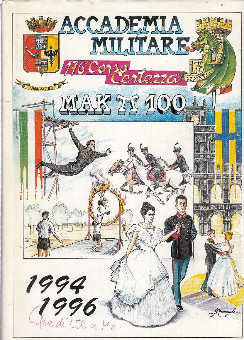 LZ- ACCADEMIA MILITARE 176 CORSO CERTEZZA 1994 1996-- MODENA--- 1996- CS- YDS521