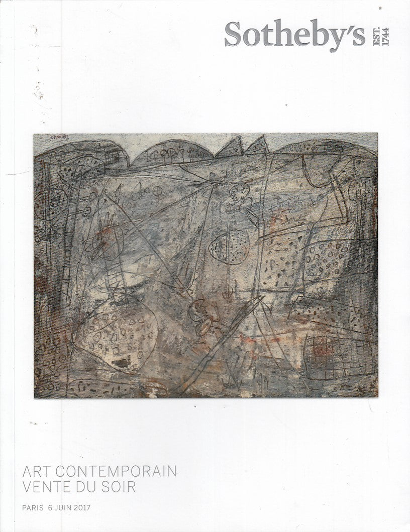 LT- SOTHEBY'S ART CONTEMPORAIN PARIS 6 JUIN CATALOGO----- 2017- B- YDS531