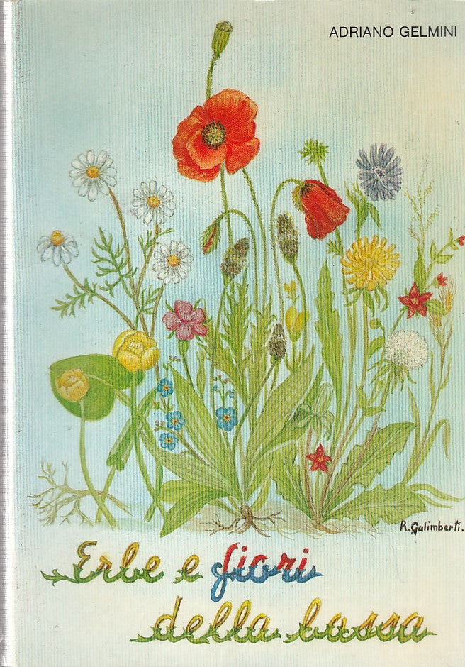 LZ- ERBE E FIORI DELLA BASSA PARMA- GELMINI- MILANO--- 1986- B- YDS493