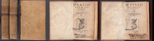 LH- CICERONE CICERONIS ORETIONES LIONE - CINQUECENTINA GRYPHIUM 1541- XDS14