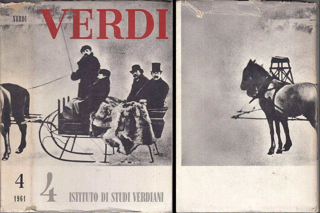 LT- VERDI BOLLETTINO -- ISTITUTO DI STUTI VERDIANI 4 --- 1961 - BS - WPR