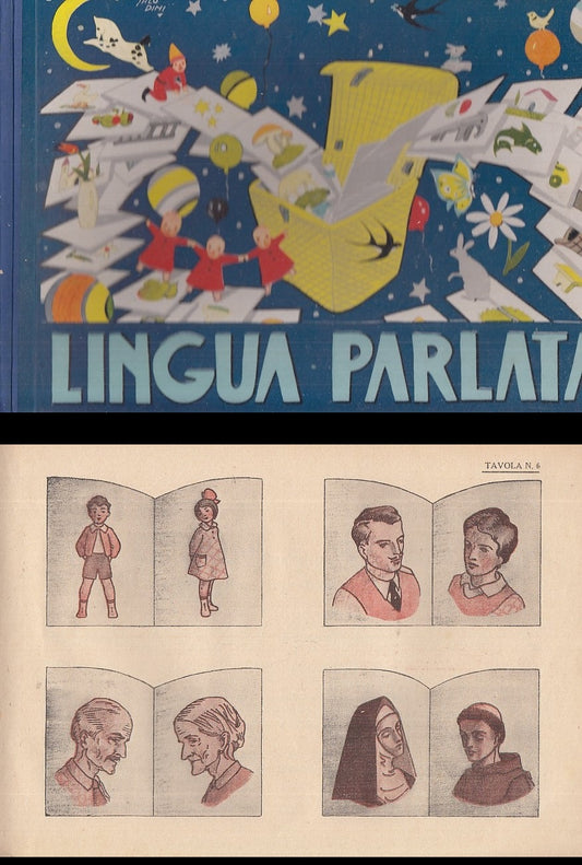 LB- LINGUA PARLATA - ROSA AGAZZI - LA SCUOLA --- 1941 - C - RGZ
