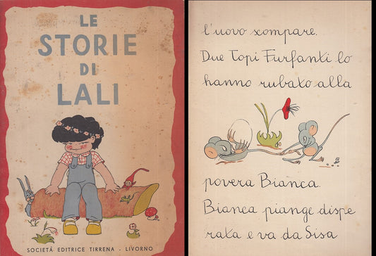 LB- LE STORIE DI LALI ZIA GIULIANA -- SOCIETA' EDITRICE TIRRENA --- 1945- S- RGZ