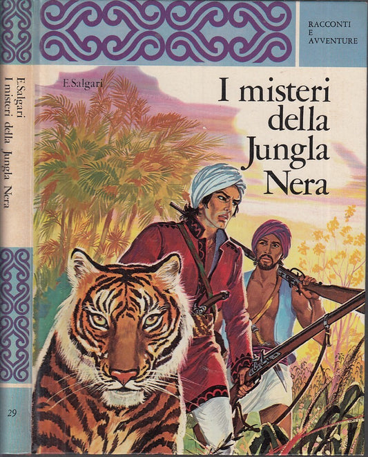 LB- I MISTERI DELLA JUNGLA NERA - SALGARI - MALIPIERO --- 1972 - C - RGZ