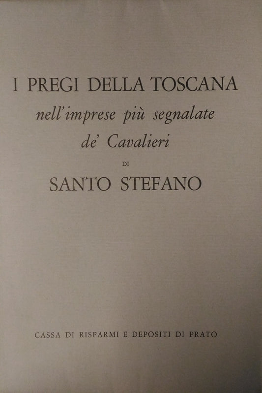 LZ- I PREGI TOSCANA IMPRESE CAVALIERI SANTO STEFANO-- PRATO--- 1979- B- YDS540