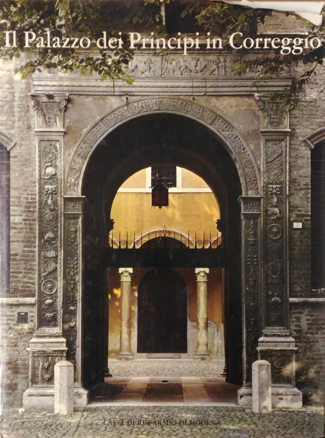 LT- IL PALAZZO DEI PRINCIPI IN CORREGGIO-- MODENA--- 1980- CS- YDS541