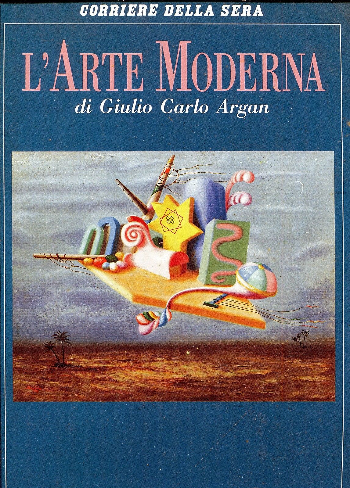 LT- L'ARTE MODERNA CARLO ARGAN 11 FASCICOLI + CARPETTA -- CORRIERE --- 1990 - S
