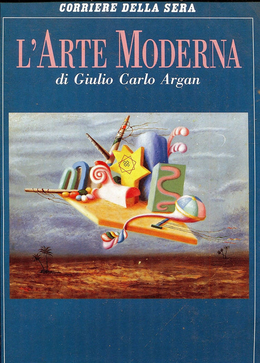 LT- L'ARTE MODERNA CARLO ARGAN 11 FASCICOLI + CARPETTA -- CORRIERE --- 1990 - S