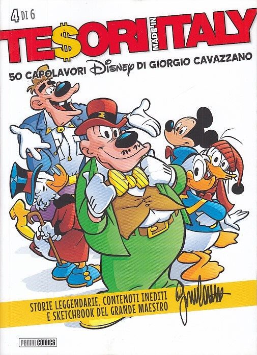 FD- TESORI DISNEY ITALY N.4 - CAVAZZANO - PANINI - 2017 - B - PBX