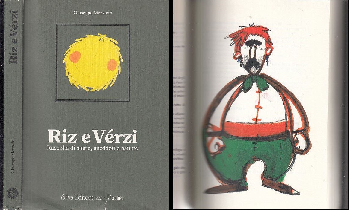 LN- RIZ E VERZI STORIE ANEDDOTI BATTUTE- MEZZADRI- SILVA PARMA--- 1994- B- WPR