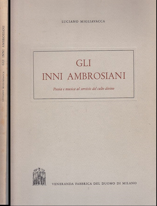 LT- GLI INNI AMBROSIANI + 3 DISCHI - MIGLIAVACCA- DUOMO MILANO--- 1979- B- XDS15