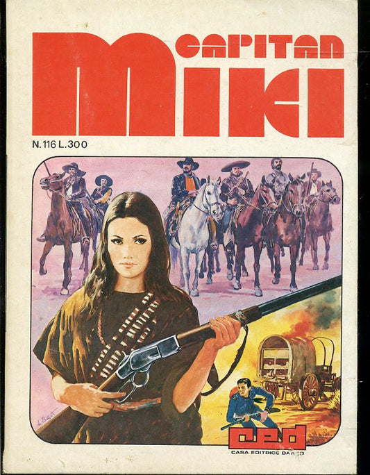 FB- CAPITAN MIKI BLOCCO 7 NUMERI OFFERTA -- DARDO - 1975 - B - PDX