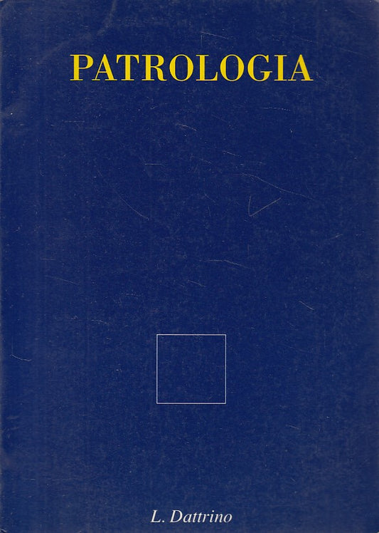 LS- PATROLOGIA - LORENZO DATTRINO - ISTITUTO TEOLOGIA --- 1987 - B - ZDS242