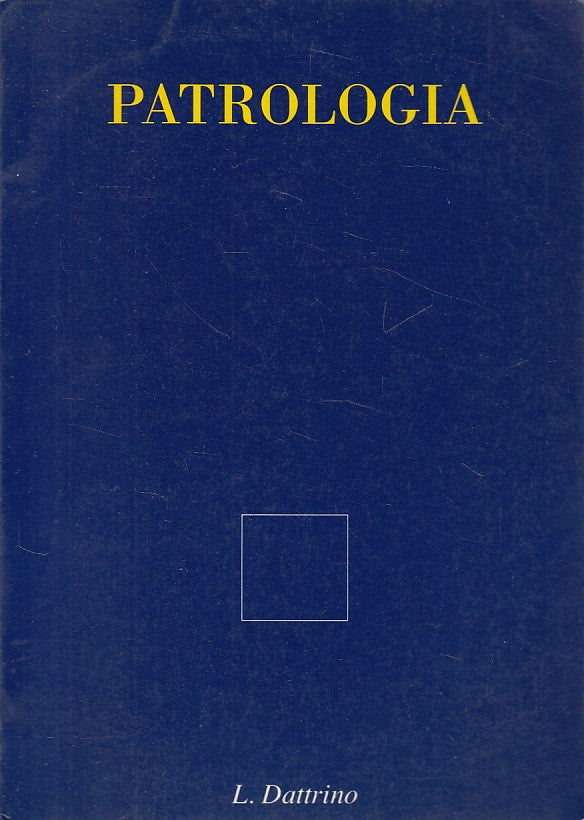 LS- PATROLOGIA - LORENZO DATTRINO - ISTITUTO TEOLOGIA --- 1987 - B - ZDS242