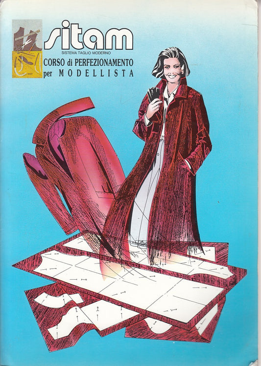 LZ- SITAM CORSO METODO PERFEZIONAMENTO PER MODELLISTA-- SITAM--- 1988- B - YDS52