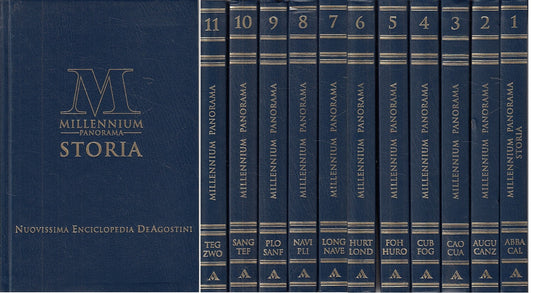 LZ- M MILLENNIUM ENCICLOPEDIA PANORAMA STORIA-- DE AGOSTINI--- 2003 - C - ZDS601