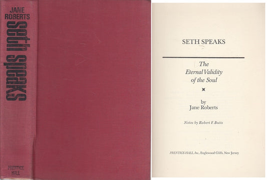 LS- SETH SPEAKS ETERNAL VALIDITY OF SOUL -- PRENTICE HALL --- 1972 - C - ZDS405