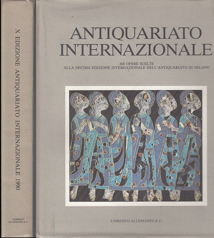 LT- ANTIQUARIATO INTERNAZIONALE 268 OPERE SCELTE-- ALLEMANDI--- 1990- CS- YDS340