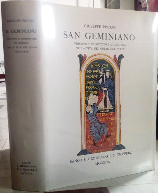 LS- SAN GEMINIANO VESCOVO - GIUSEPPE PISTONI - BANCA MODENA --- 1983- CS- ZDS319
