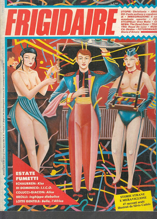 FR- RIVISTA FRIGIDAIRE N.45 -- PRIMO CARNERA - 1985 - S - PFX