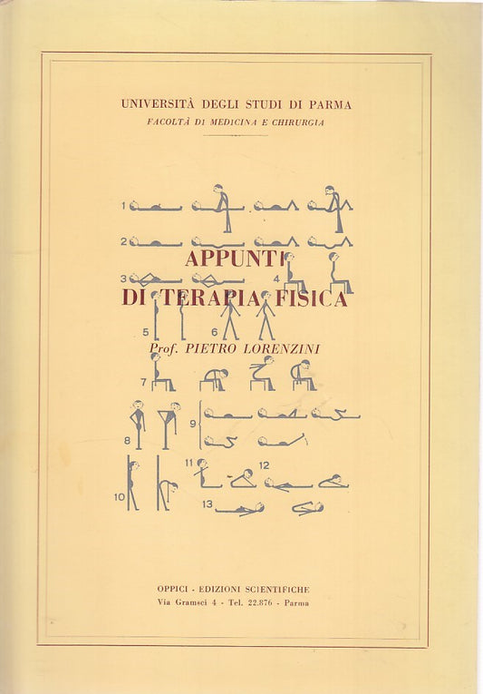 LZ- APPUNTI DI TERAPIA FISICA- LORENZINI- OPPICI--- 1973- B- ZDS604