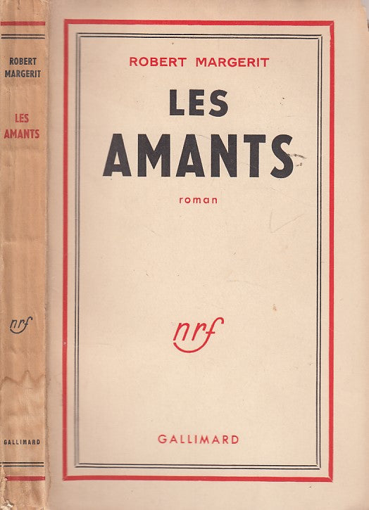 LES AMANTS IN FRANCESE - MARGERIT - GALLIMARD --- 1957 - B - ZDS292