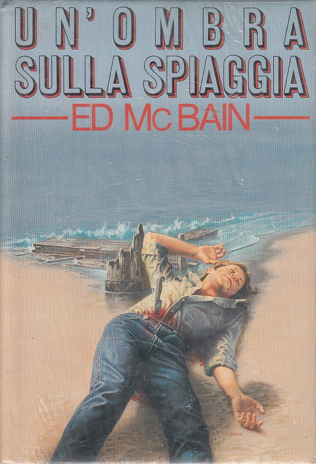 UN'OMBRA SULLA SPIAGGIA SIGILLATO - ED MACBAIN - CDE --- 1990 - CS - YDS474