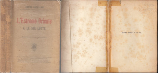 LS- L'ESTREMO ORIENTE E LE SUE LOTTE- CATELLANI- TREVES--- 1904- BS- YDS320 