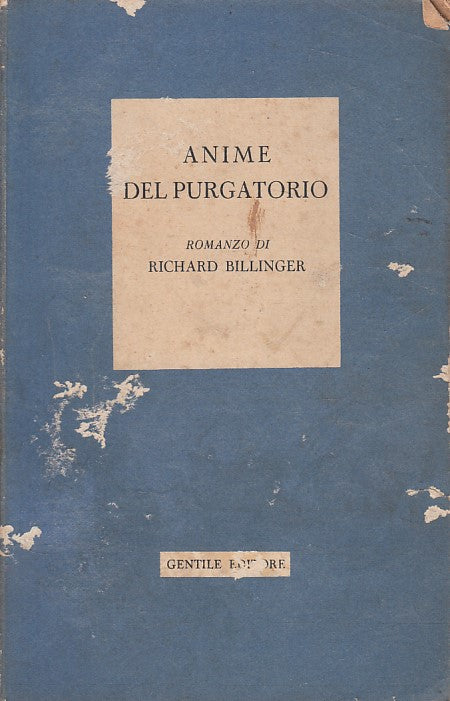 ANIME DEL PURGATORIO - BILLINGER - GENTILE - IL DIVANO -- 1959 - B - ZDS648