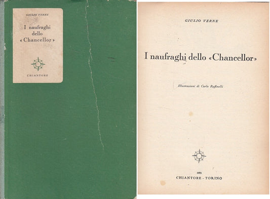 I NAUFRAGHI DELL CHANCELLOR - VERNE - CHAINTORE --- 1951 - C - ZDS647