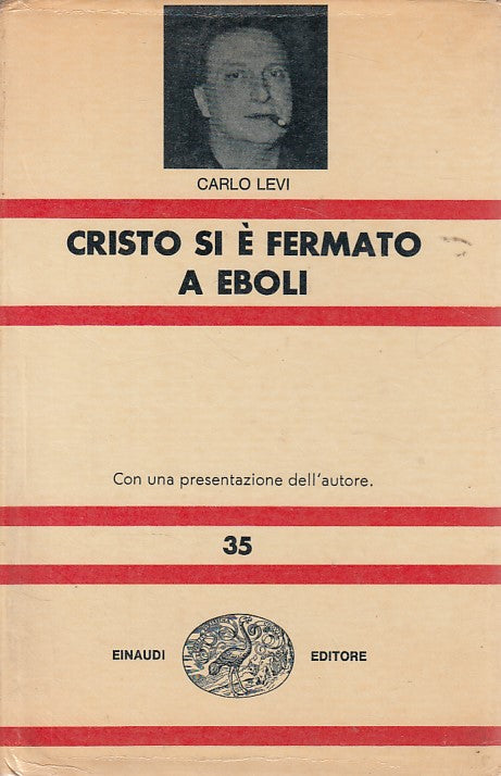 LS- CRISTO SI E' FERMATO A EBOLI - CARLO LEVI - EINAUDI --- 1964 - CS - ZDS99