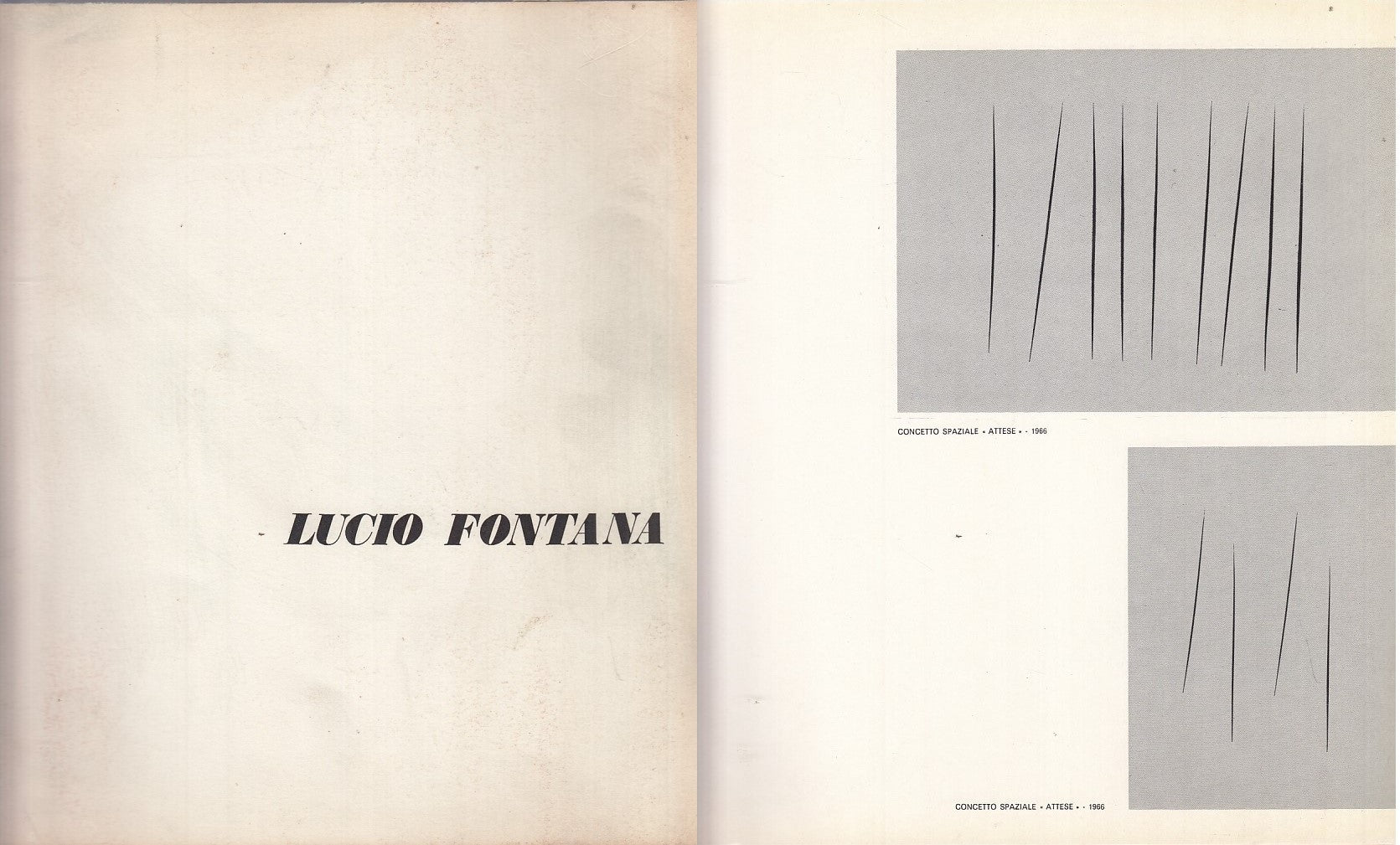 LT- LUCIO FONTANA GALLERIA BOCCHI PARMA-- STEP--- 1974- S- ZDS545