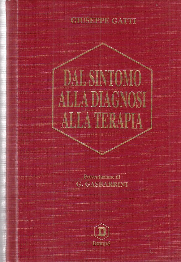 LZ- DAL SINTOMO ALLA DIAGNOSI ALLA TERAPIA- GATTI- DOMPE'--- 2000- C- ZDS441