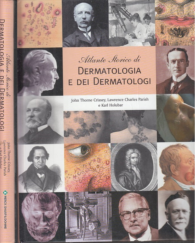 LZ- ATLANTE STORICO DI DERMATOLOGIA E DERMATOLOGI-- PARTHENON--- 2002- C- ZDS999