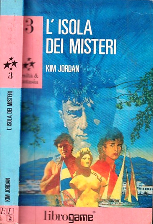 LF- L'ISOLA DEI MISTERI 3 - JORDAN- LIBROGAME- REALTA' FANTASIA-- 1988- B- XDS18