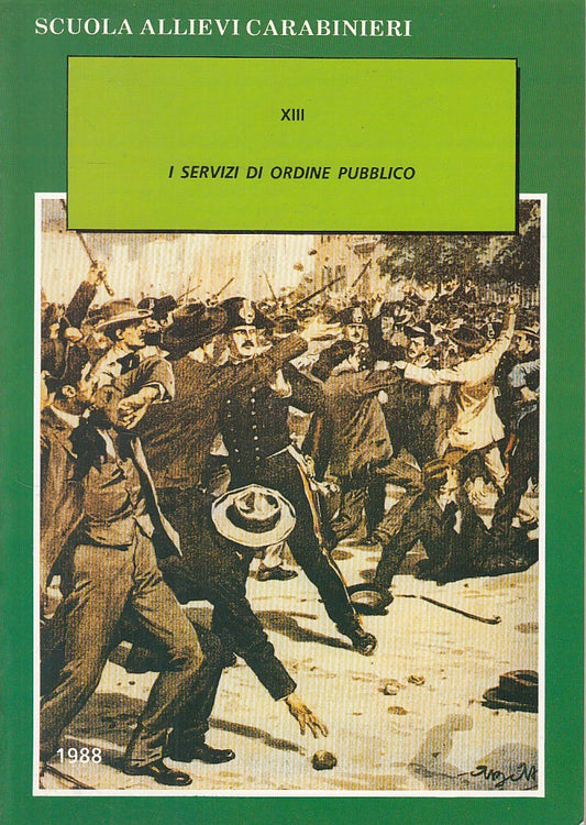 LZ- CARABINIERI XIII SERVIZI DI ORDINE PUBBLICO -- VELLETRI--- 1988 - B - YDS500