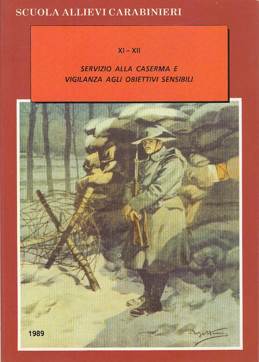 LZ- CARABINIERI XI XII SERVIZIO CASERMA VIGILANZA-- VELLETRI--- 1989- B - YDS500