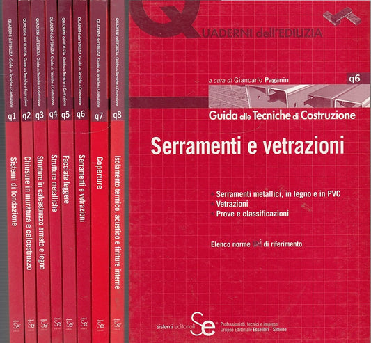 LZ- GUIDA TECNICHE COSTRUZIONE 1/8- PAGANIN-- QUADERNI EDILIZIA-- 2010- B-YDS538