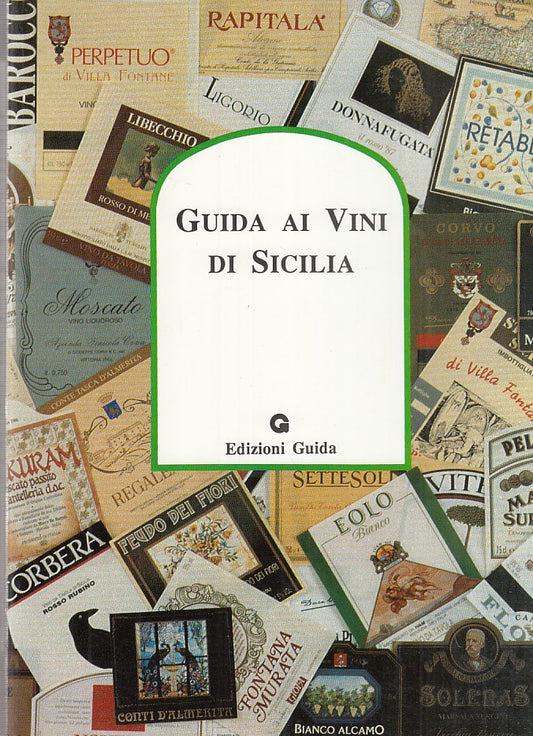 LK- GUIDA AI VINI DI SICILIA- PASTENA CORIA- GUIDA--- 1991- B- ZDS50