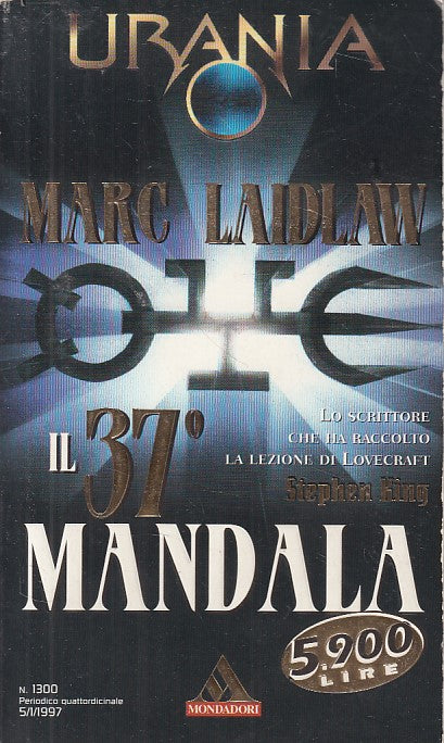 LN- URANIA 1300 IL 37° MANDALA - LAIDLAW - MONDADORI --- 1997 - B - YDS561