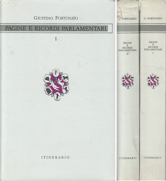 LS- PAGINE E RICORDI PARLAMENTARI- FORTUNATO - ITINERARIO --- 1987 - CS - ZDS606