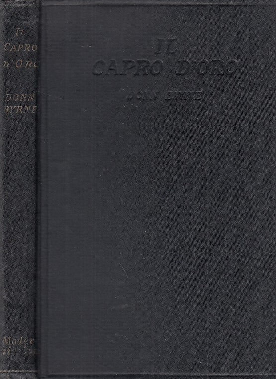 IL CAPRO D'ORO- BYRNE- MODERNISSIMA--- 1930- C- ZDS308