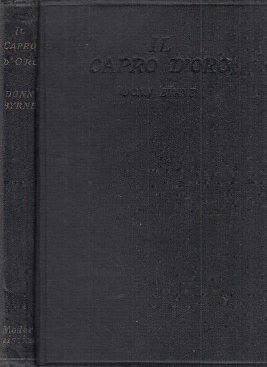 IL CAPRO D'ORO- BYRNE- MODERNISSIMA--- 1930- C- ZDS308