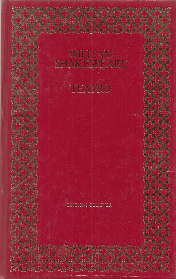 TEATRO SCELTO- SHAKESPEARE- GULLIVER-- 1a ED.- 1985- C- ZDS308