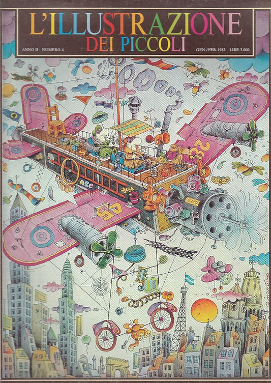 LB- L'ILLUSTRAZIONE DEI PICCOLI N.4 ANNO II-- GUANDA--- 1983- S- YDS549 