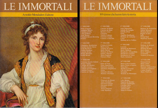 LS- LE IMMORTALI VOLUME 8 100 DONNE FATTO STORIA-- MONDADORI--- 1969- C- YDS555